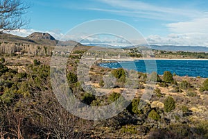 Lago Nahuel Huapi in Rio Negro Province, Argentina