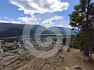 LAGO PUELO, CHUBUT PROVINCE. ARGENTINA photo