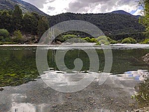 LAGO PUELO, CHUBUT PROVINCE. ARGENTINA photo