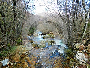 Lago river in the Cabrera in LeÃ³n photo