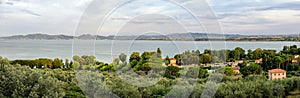 Lago Trasimeno (Umbria) Panorama photo