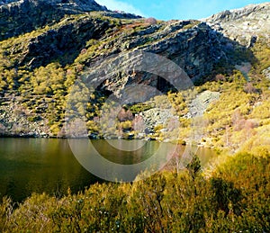 lago Truchillas in the Cabrera, LeÃ³n, Spain photo