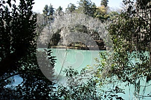 Lago Turquesa lake, San Miguel Regla photo