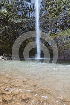Lago Vento waterfall, Madeira