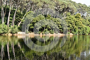 Lagoa Azul - Sintra, Portugal photo