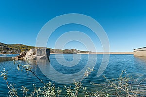 Lagoa Comprida is the largest lake of Serra da Estrela Natural park, Portugal