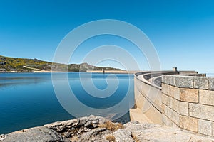 Lagoa Comprida is the largest lake of Serra da Estrela Natural park, Portugal photo