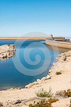 Lagoa Comprida is the largest lake of Serra da Estrela Natural park, Portugal photo