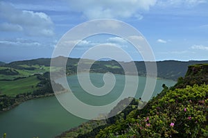 Lagoa das Furnas, Sao Miguel, Azores, Portugal