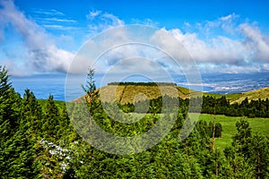 Lagoa de Pau Pique, SÃÂ£o Miguel Island, Azores, AÃÂ§ores, Portugal, Europe photo