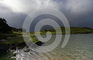 Lagoa Do Capitao , Pico island, Azores photo