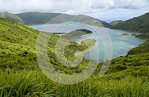 Lagoa do Fogo or Lake of Fire in Sao Miguel  1