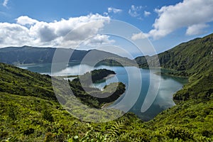 Lagoa do Fogo or Lake of Fire in Sao Miguel  2