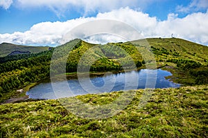 Lagoa Rasa, Serra Devassa, SÃ£o Miguel Island, Azores, Portugal, Europe