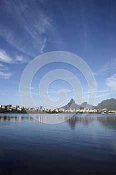 Lagoa Rio de Janeiro Brazil Scenic Skyline photo
