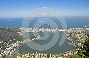 Lagoa Rodrigo de Freitas, Rio de Janeiro, Brasil.