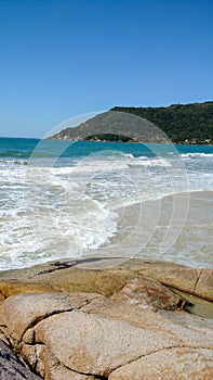 Lagoinha do lest beach in Florianopolis Brazil