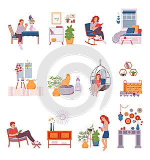 Lagom Life Icon Set