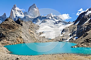 Lagoon, Fitz Roy, El Chalten, Argentina photo