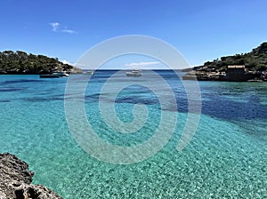 lagoon in Mondrago Natural Park on Mallorca, Spain