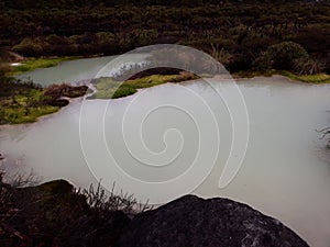 Lagoon, moor of PuracÃ© Colombia