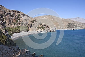 Lagoon near Preveli, Crete