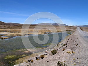 Lagoon in Peru