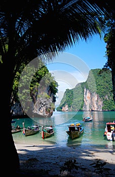 Lagoon in Thailand photo