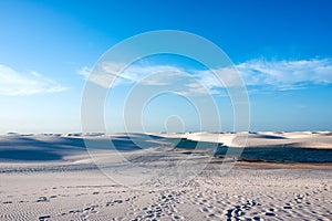 Lagoons in the desert, Brazil