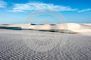 Lagoons in the desert, Brazil