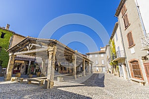 Lagrasse main square