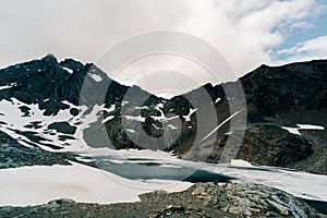 laguna 5 cinco hermanos in Ushuaia, Province of Tierra del Fuego, Argentina