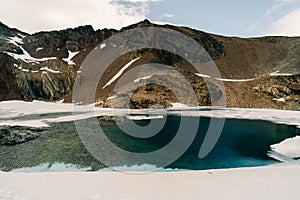 laguna 5 cinco hermanos in Ushuaia, Province of Tierra del Fuego, Argentina