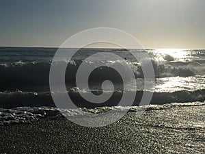 Laguna Beach, California waves photo