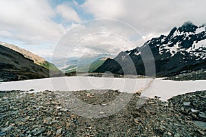 laguna 5 cinco hermanos in Ushuaia, Province of Tierra del Fuego, Argentina photo