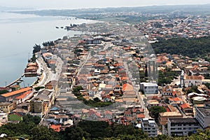 Laguna City and Landscape Santa Catarina Brazil photo