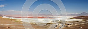 Laguna Colorada in Salar de Uyuni, Bolivia