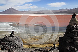 Laguna Colorada. Salar de Uyuni, Bolivia