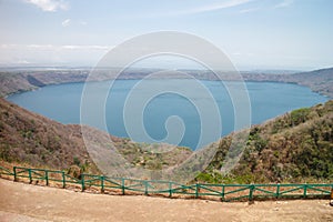 Laguna de Apoyo view from nicaragua photo