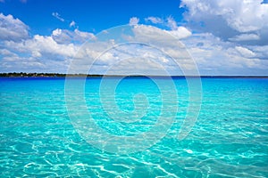 Laguna de Bacalar Lagoon in Mayan Mexico