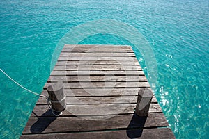 Laguna de Bacalar Lagoon in Mexico