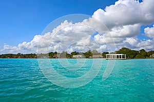 Laguna de Bacalar Lagoon in Mexico