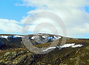 near the Laguna de los Peces, Sanabria, Zamora, spain photo