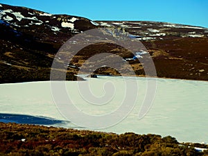 Laguna de los Peces, Sanabria, Zamora, spain photo