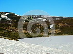 Laguna de los Peces, Sanabria, Zamora, spain photo