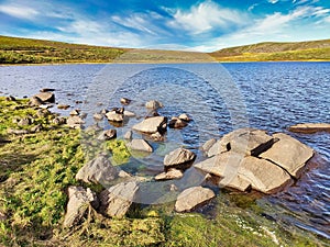 Laguna de los Peces lagoon, Sanabria Lake Natural Park. Zamora province, Spain photo