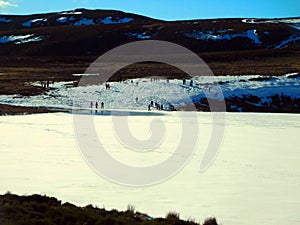 Laguna de los Peces, Sanabria, Zamora, spain