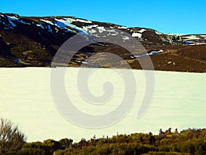 Laguna de los Peces, Sanabria, Zamora, spain photo