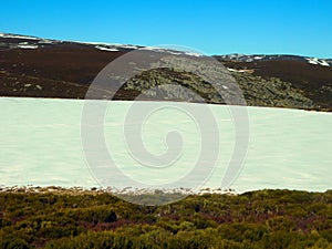 Laguna de los Peces, Sanabria, Zamora, spain photo