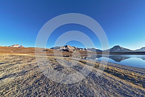 Laguna LejÃ­a and mountains